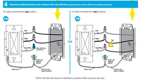 dimmer junction box|dimmer switch installation instructions.